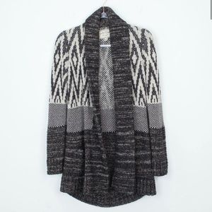 Lucky Brand Stargazer Open Sweater Cardigan